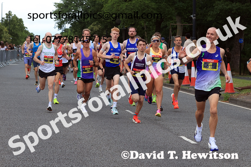 The 2026 AJBell Great North 10k, Newcastle. Photo: David T. Hewitson/Sports for All Pics